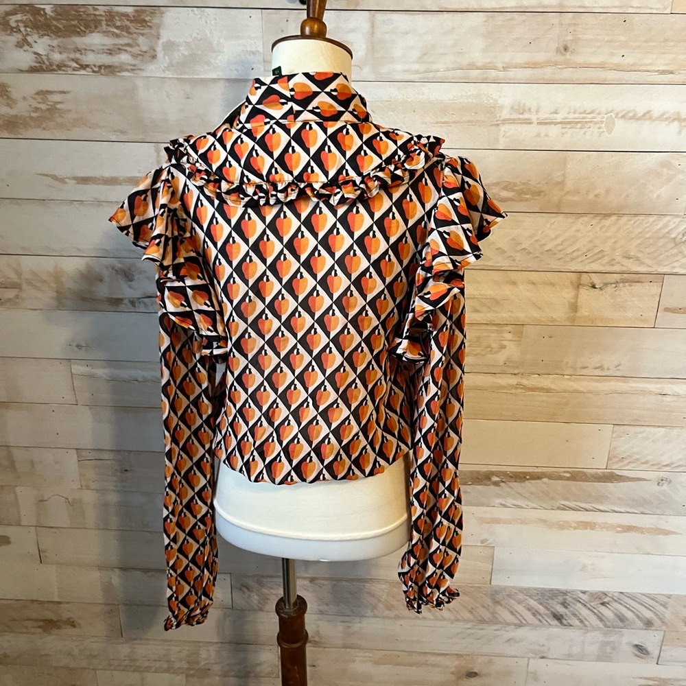 FARM Rio Multicolor Geometric Blouse - Picture 7 of 12